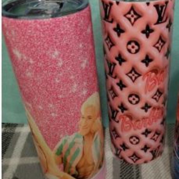 Luxury Tumblers with Metal Straw - Picture 2 of 2